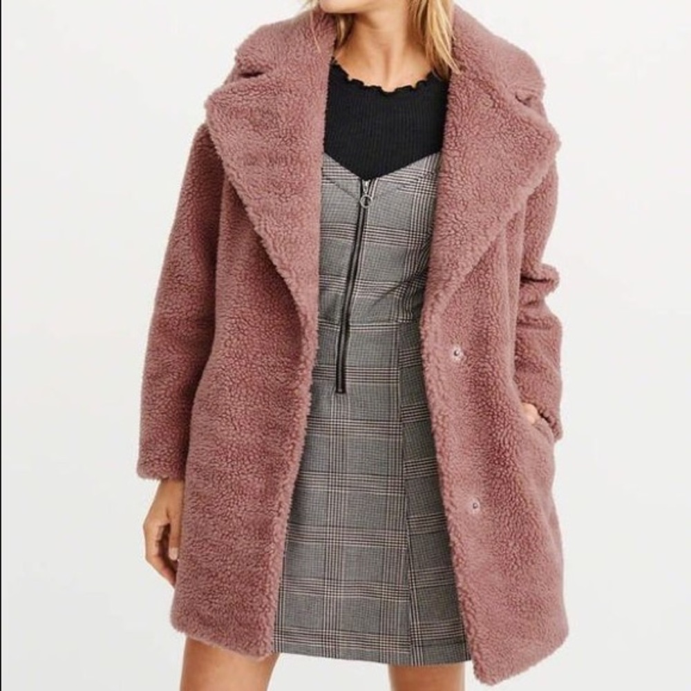 Abercrombie and Fitch Teddy Coat